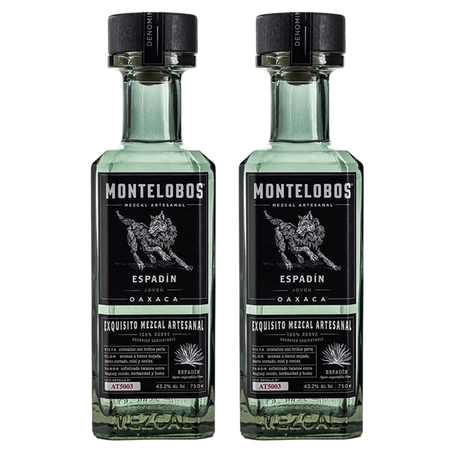 Promo x2 Mezcal Espadin Joven Montelobos 750cc 10% Off