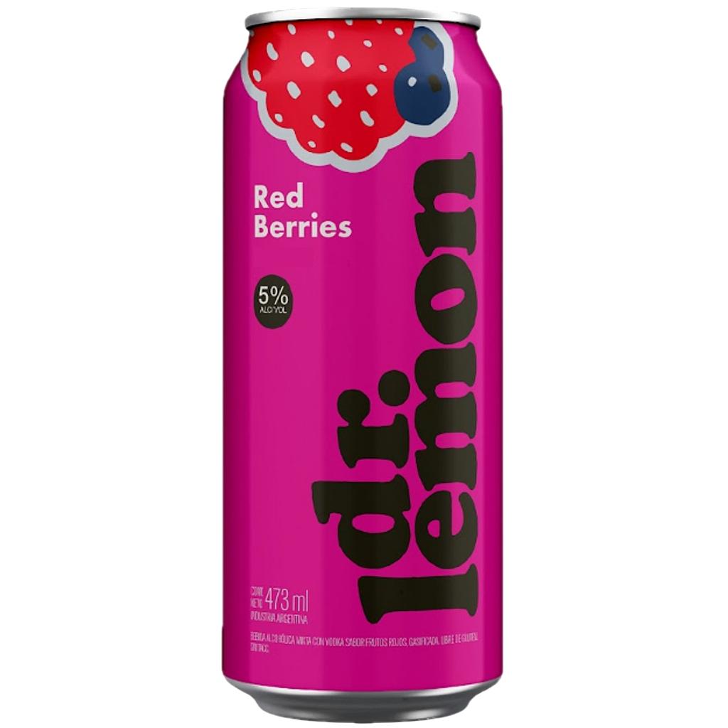 Dr Lemon RED BERRIES 5% LATA 473cc