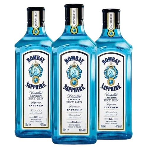 Promo x3 London Dry Gin Bombay 750cc 30% Off