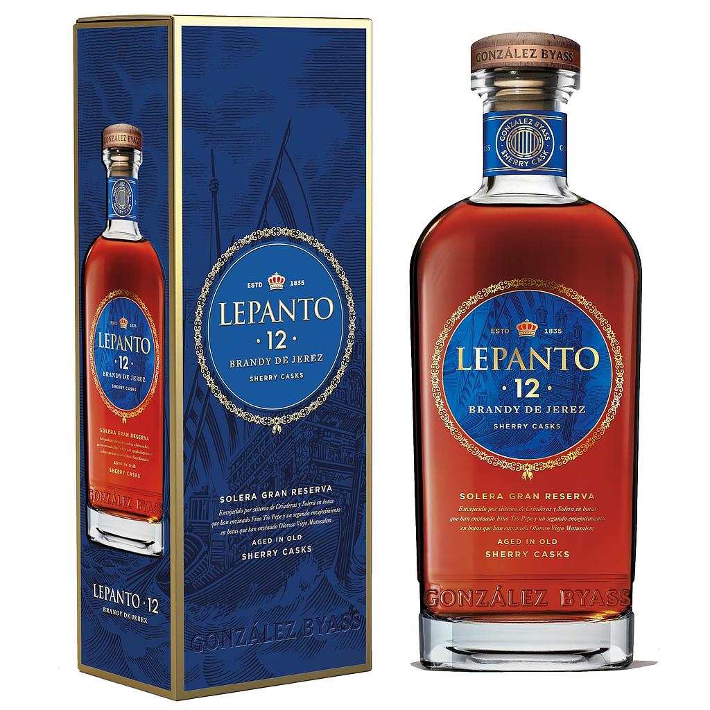 Brandy de Jerez Lepanto 12 Años 36º 1x700cc