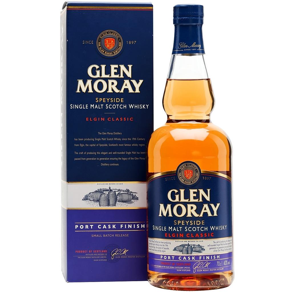 Whisky Glen Moray Port Cask Finish 40º 1x700cc
